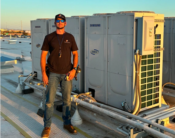 Tom’s Heating & Cooling homepage image 1